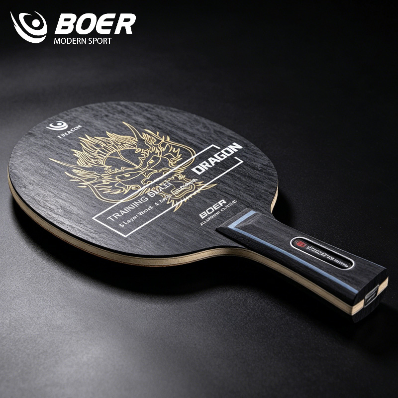 Table Tennis Viscaria - BOER DRAGON Tischtennisschläger 5 Holz 2