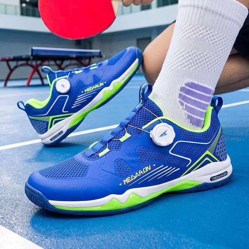 Table Tennis Shoes - Professionelle Badmintonschuhe für Damen und Herren,