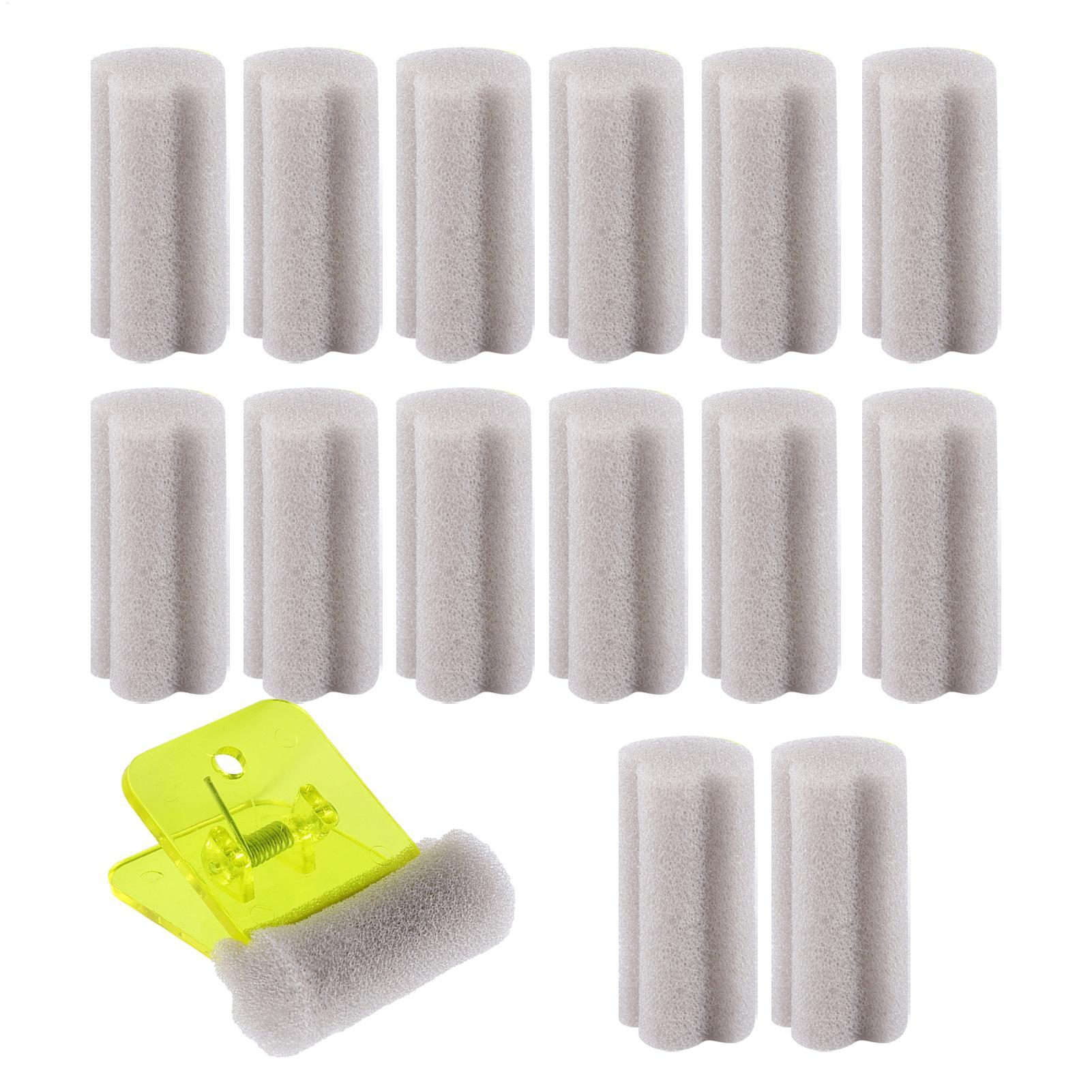 Table Tennis Net Set - Tischtennisschläger-Schwamm mit Klemme, saugfähig, professionelles Ersatz-Tischtennisschläger-Bürstenset