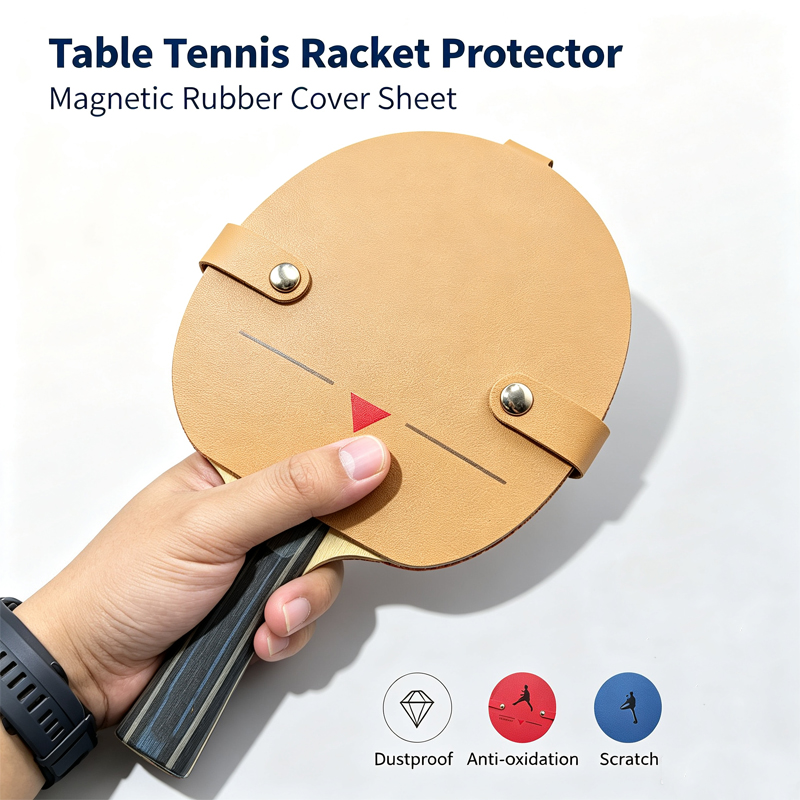 Table Tennis From - Anti-Oxidations-Tischtennisschläger-Schutzfolie Magnetischer Tischtennisschläger-Schutz Verhindert das Öffnen