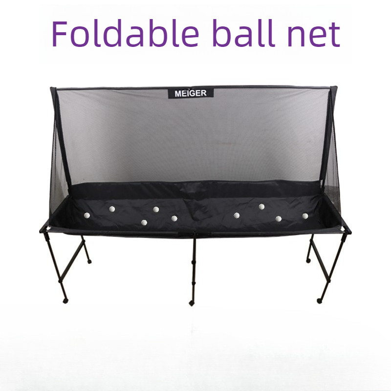 Table Tennis Net Set - Bewegliches Tischtennis-Auffangnetz Großes Ping-Pong-Netz Faltbares Ballfangnetz