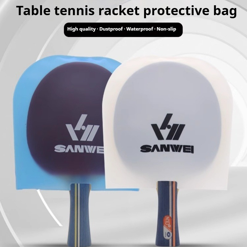 Table Tennis From - 2PCS Tischtennis Schläger Abdeckung Wiederverwendbare Anti-Staub