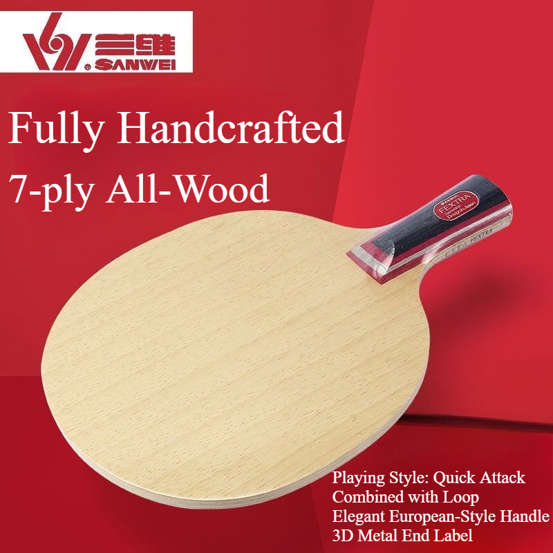 Neues SANWEI FEXTRA 7 Tischten – Table Tennis Bat Bewertung und Preis