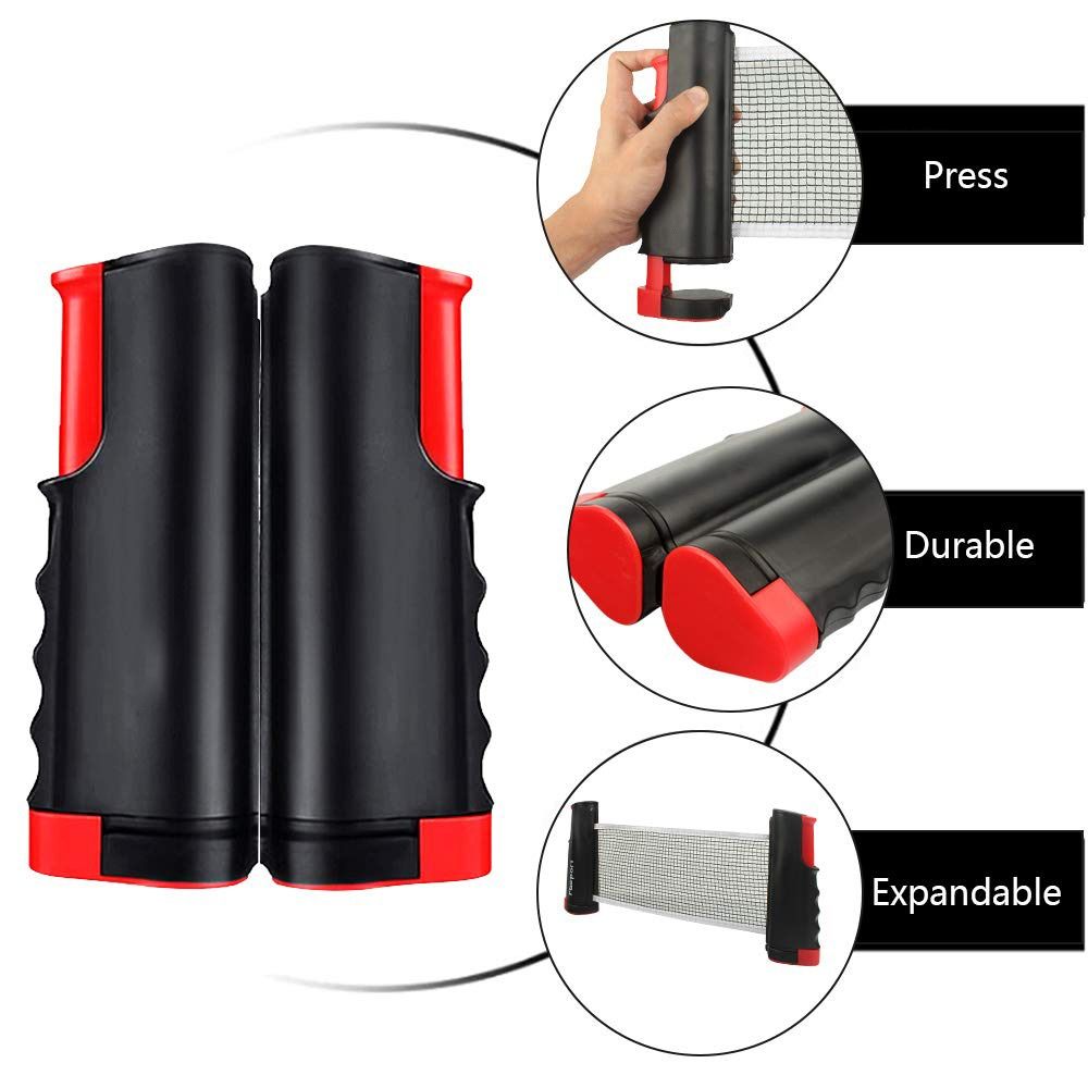 Einziehbares Tischtennisnetz-S – Table Tennis Net Set Bewertung und Preis