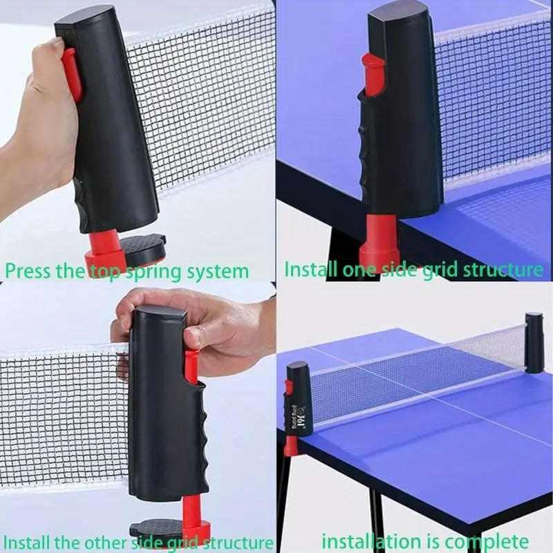 2026 Heißes, einziehbares Tisc – Table Tennis Net Set Bewertung und Preis