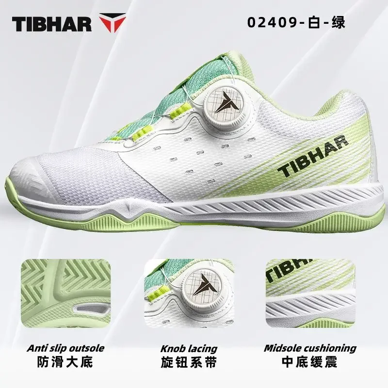 Neue TIBHAR Straight Button Ti – Table Tennis Shoes Bewertung und Preis